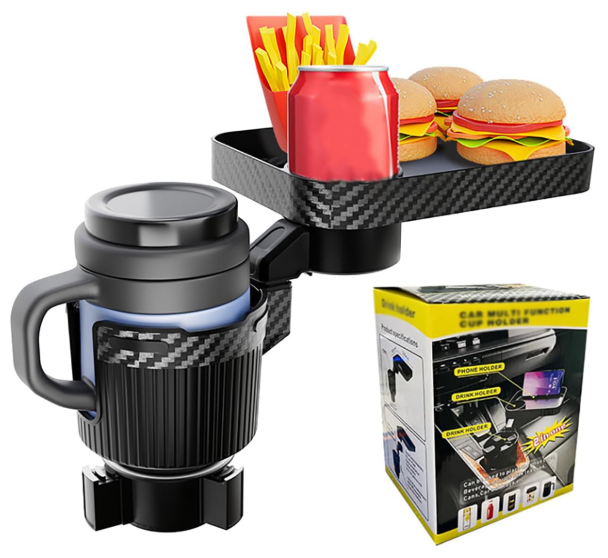 Miniatura 5 de Portavasos Ajustable para Carro